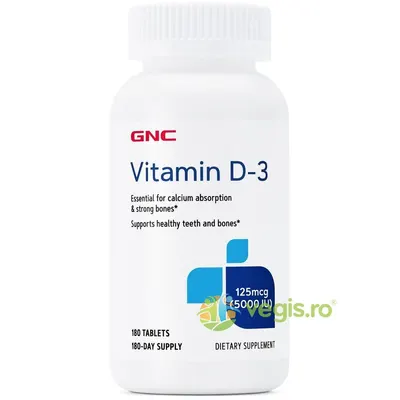 Vitamina D3 125mcg (5000iu) 180tb