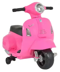 Motocicleta electrică pentru copii Vespa - GTS Super Sport, roz