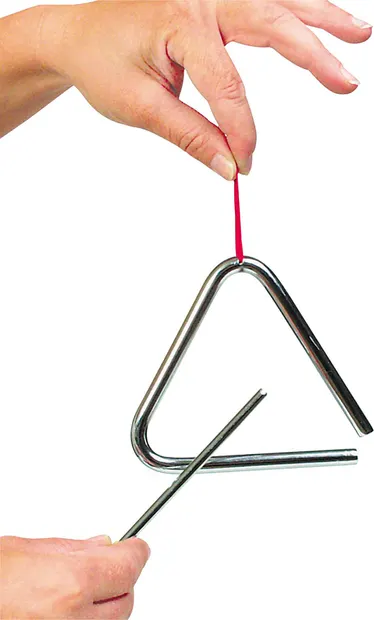 Triunghi muzical, 11 cm