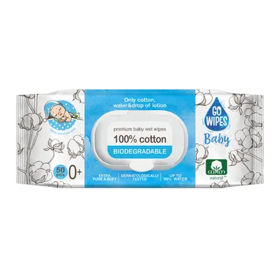 Servetele umede pentru copii, 50 bucati, Go Wipes