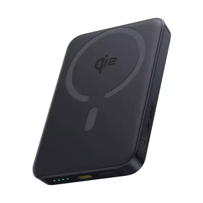 Baterie Externa Wireless Baseus Enerfill FM12, 10000mAh, 22.5W, PD + FQI, 1 x QI - 1 x USB-C, Neagra E0028500