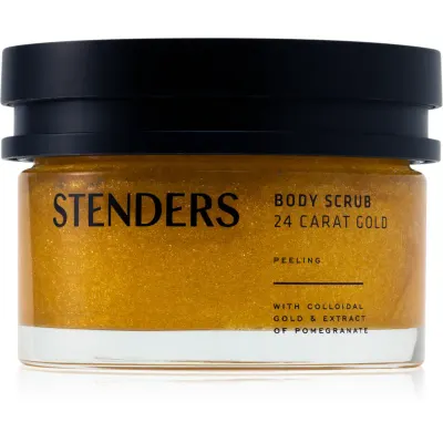 STENDERS 24 Carat Gold exfoliant corporal pentru piele mătăsoasă și netedă cu aur de 24 de karate 200 ml