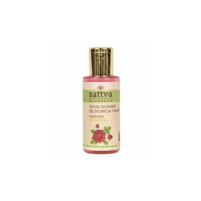 Gel de curatare fata cu Trandafir, 100ml - Sattva Ayurveda