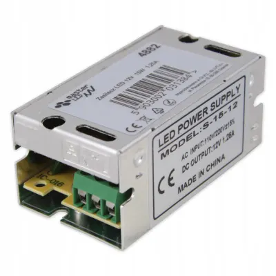 Sursa de alimentare LED 12V 15W 1,25A, pentru corpuri de iluminat
