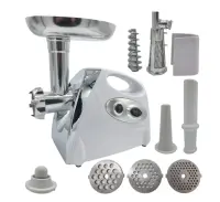 Masina de tocat carne electrica 3000W *4 in 1* cu adaptor rosii, carnati, chitele; 3 site inox, PROFESSIONAL CAMPION CMP0802