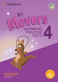 A1 Movers 4 Student's Book with Answers with Audio with Resource Bank Authentic Practice Tests - Paperback brosat - CUP