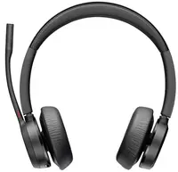 Căști wireless Poly – Voyager 4320, MS UC Stereo, USB-C, negre