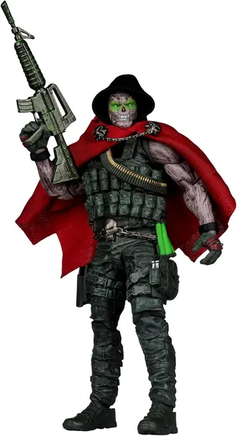 Figurină de acțiune McFarlane Games: Call of Duty - Burned Spawn, 18 cm