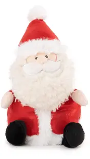 Jucărie de pluș Amek Toys - Moș Crăciun, 22 cm
