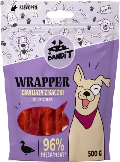 Mr. Bandit Wrapper, Sticks, Rata, 500 g
