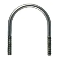 Colier U, Zincat - Tip A, pentru Tevi - Similar din 3570, M12 D 57 - 61, H 109, B 55