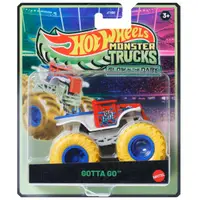 Masina Hot Wheels, Monster Truck, Glow In The Dark, Gotta Go, JCG69