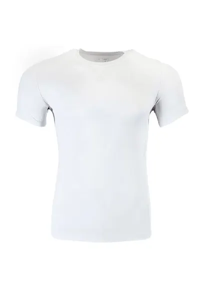 Tricou barbatesc Techfit Aeroready - alb - material maneca scurta - Alb