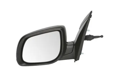 Oglinda laterala Stanga potrivit KIA PICANTO I, PICANTO II 2011-2015 - (mecanic, convexa)