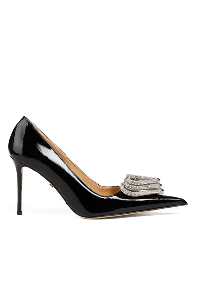 Pantofi dama - Triple Heart - Negru - Negru