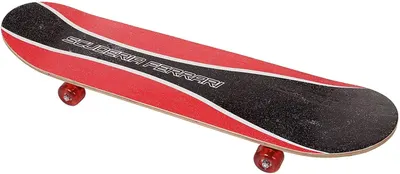 Skateboard pentru copii Mesuca - Ferrari, FBW19, rosu
