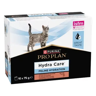 PURINA PRO PLAN Hydra Care, supliment de hidratare pentru pisici, somon, 10x75 g