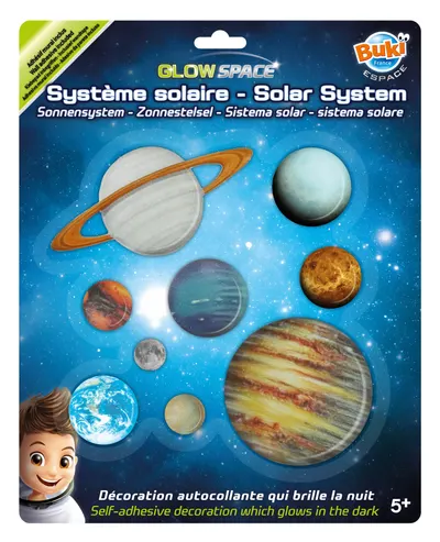 Planete luminoase in intuneric Buki Space - Sistemul solar