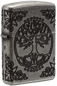 Bricheta Zippo Armor - Tree of Life