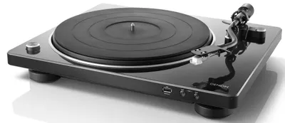 Gramofon Denon - DP-400, semi-automat, negru