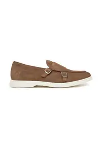 Pantofi barbatesti - piele naturala - maro elegant