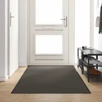 vidaXL Covoraș de intrare Altele Antracit și negru 120 x 250 cm