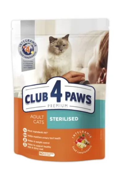 Club 4 Paws Pisica Adult Sterilised 900 g