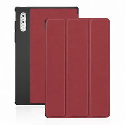 Husa pentru Lenovo Yoga Tab Plus, Techsuit, FoldPro, Rosie