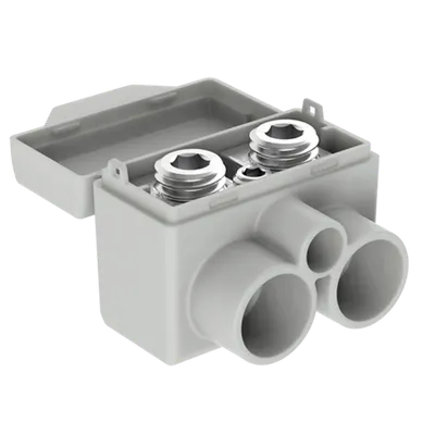 SLT50-2-1 blue Al 16-50/Cu 2,5-35 + 1x1,5-6mm2 1000V Distribution block