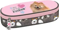Penar oval St. Majewski My Little Friend - Sweet Pomeranian, 1 fermoar