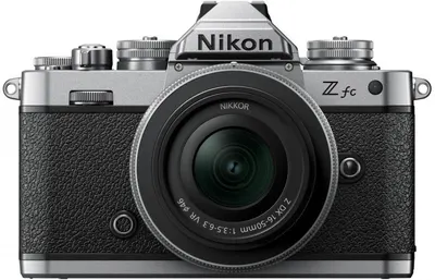 Aparat foto Nikon - Z fc, DX 16-50mm, negru/argintiu