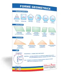 Forme geometrice - planșă 50x70