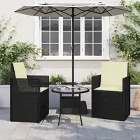 vidaXL Perne pentru șezut și spătar Poliester Crem 47 x 45 x 2 cm