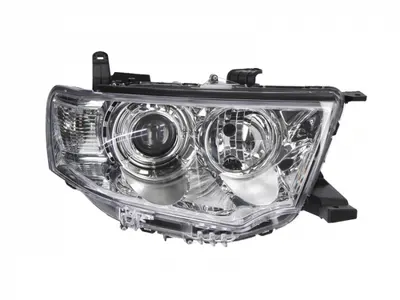Far dreapta (H11 HB3, electric, manual, fundal cromat) MITSUBISHI L 200 2005-2010