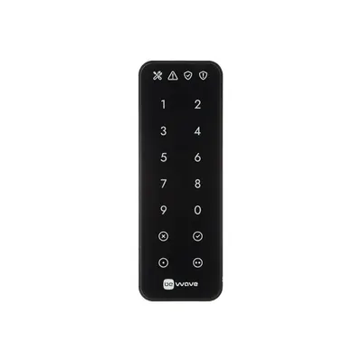 Tastatura smart wireless Satel Be Wave AKP-200-B, 868 MHz, 1100 m, neagra
