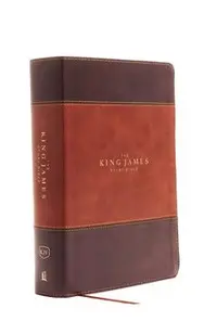 The King James Study Bible, Imitation Leather, Brown, Indexed, Full-Color Edition
