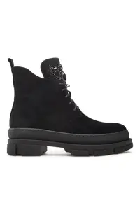 Ghete dama - Loretta Vitale - 303200244 - Negru - Piele naturala/Piele intoarsa - Negru