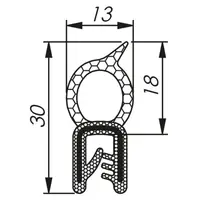 Cheder2,5-4 RAL 9005 rola neagra 100m