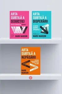 Pachet Seria Arta subtilă - Paperback brosat - Mark Manson