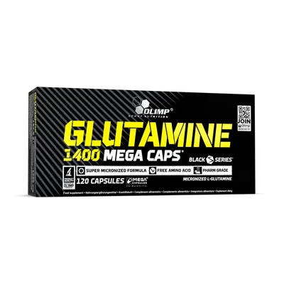 Glutamina 1400 Mega Caps, 120 capsule, Olimp Sport Nutrition