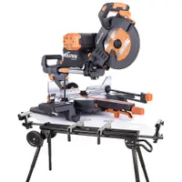 Pachet fierastrau circular stationar multifunctional Evolution R255SMS-DB+ 255 mm + stand XL