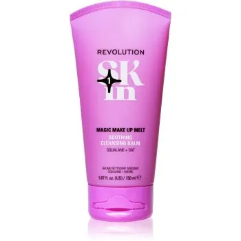 Revolution Skincare Go Gentle Squalane & Oat Soothing Cleansing Balm Balsam pentru curatare intensa cu efect calmant
