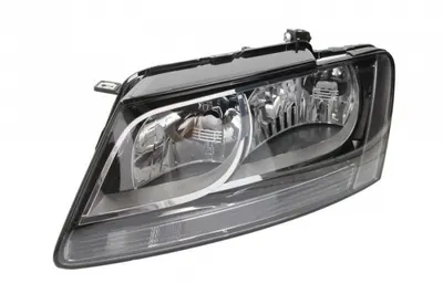 Far Stanga (H7, electric, cu motor, culoare insert: negru) potrivit AUDI Q5