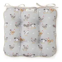 Pernă de scaun din bumbac 36x34 cm Hen House – Cooksmart ®