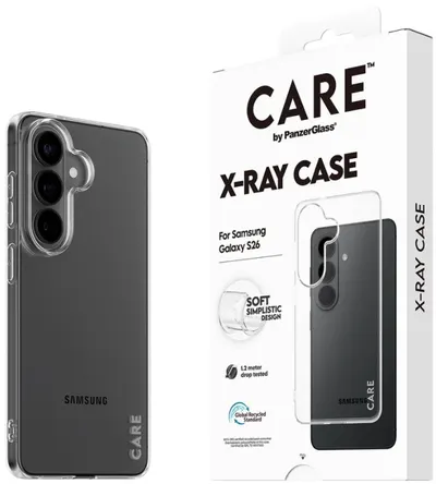 Husă CARE – X-Ray, Galaxy S26, transparentă