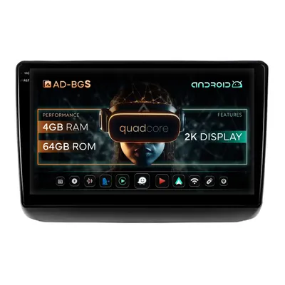 Navigatie 2K Jeep Grand Cherokee (2013-2020), Android, S-Quadcore 4GB RAM + 64GB ROM, 9.5 Inch - AD-BGS90042K+AD-BGRKIT298