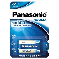 Baterie 9V 6LR61 6F22, Panasonic EVOLTA