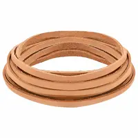 vidaXL Curea Din Piele 1 Maro deschis 500 x 0,6 cm Piele