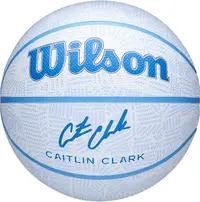Minge de baschet Wilson - Caitlin Clark Envision, mărimea 6, albastră