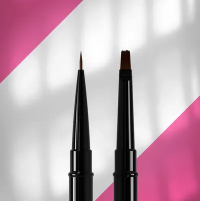 Pensulă Dublă Liner & Gel Staleks NBE-01/04